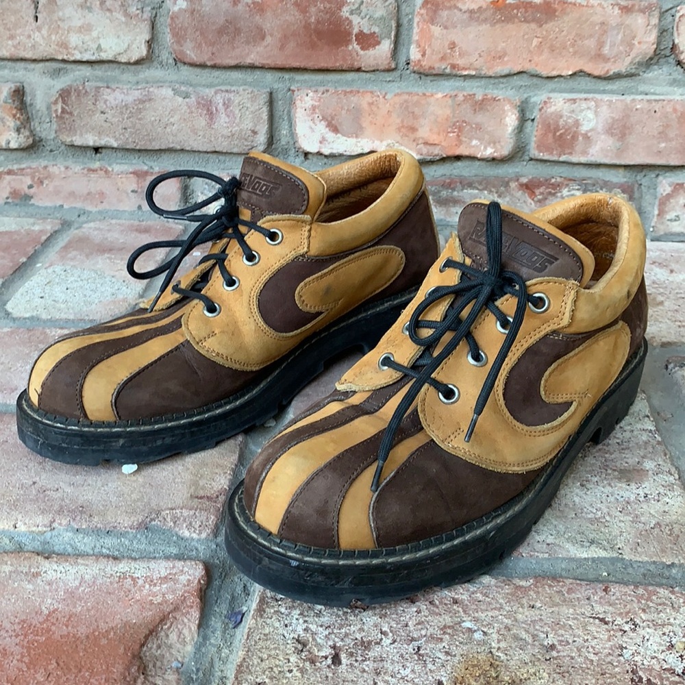 Vintage 70s Swirl Shoes